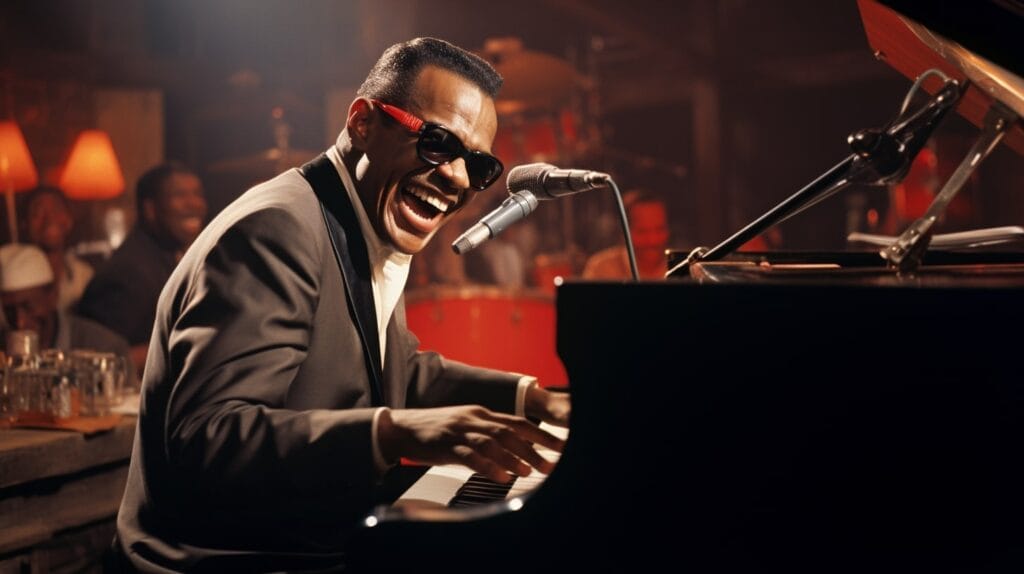 Legendary musician ray charles