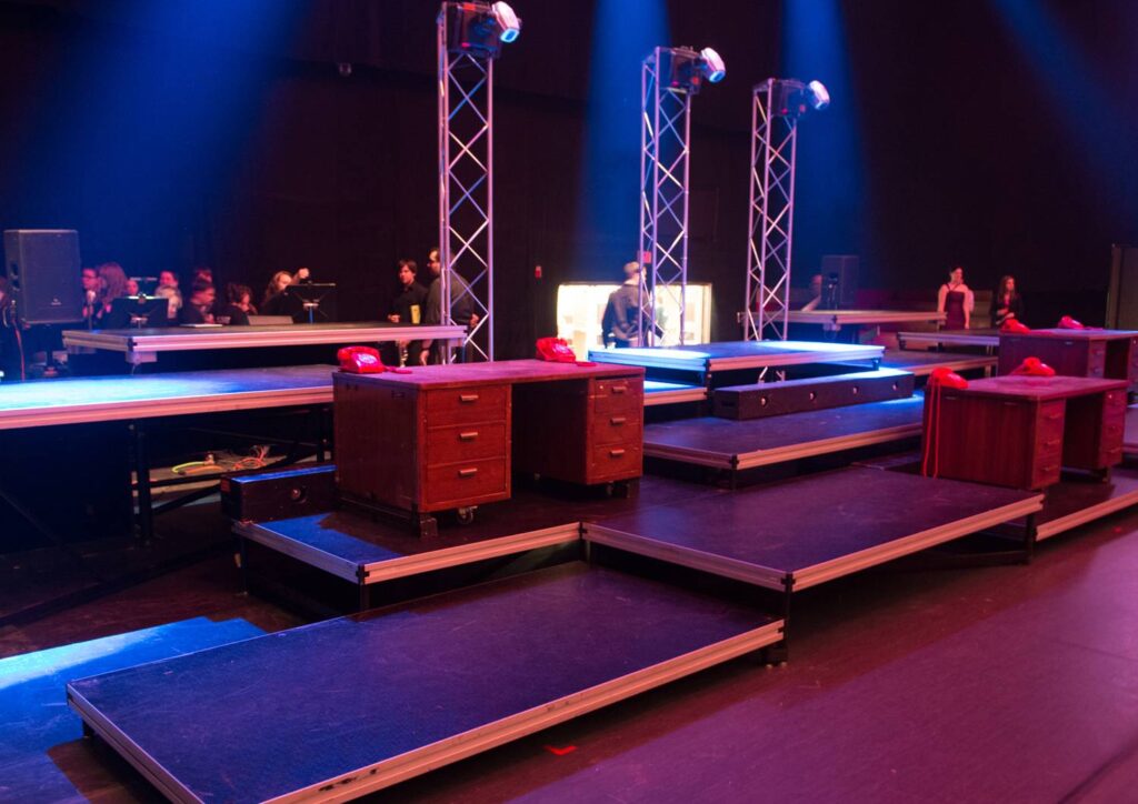 Safety and setup tips stage equipment