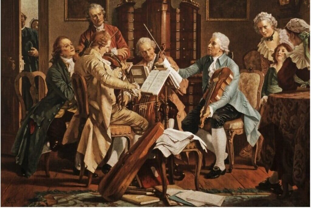 The history of classical music from early roots