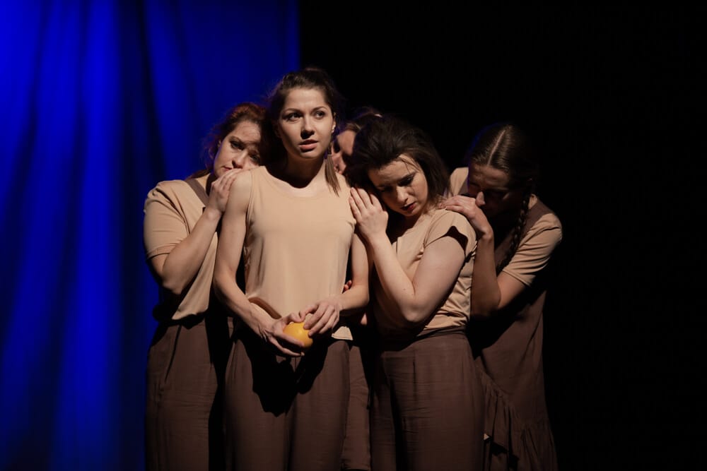 Sahne öncesi heyecan