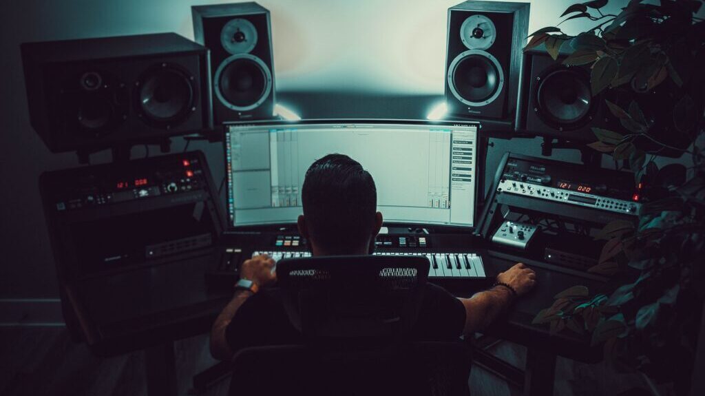 Creating background music that sits well in the mix