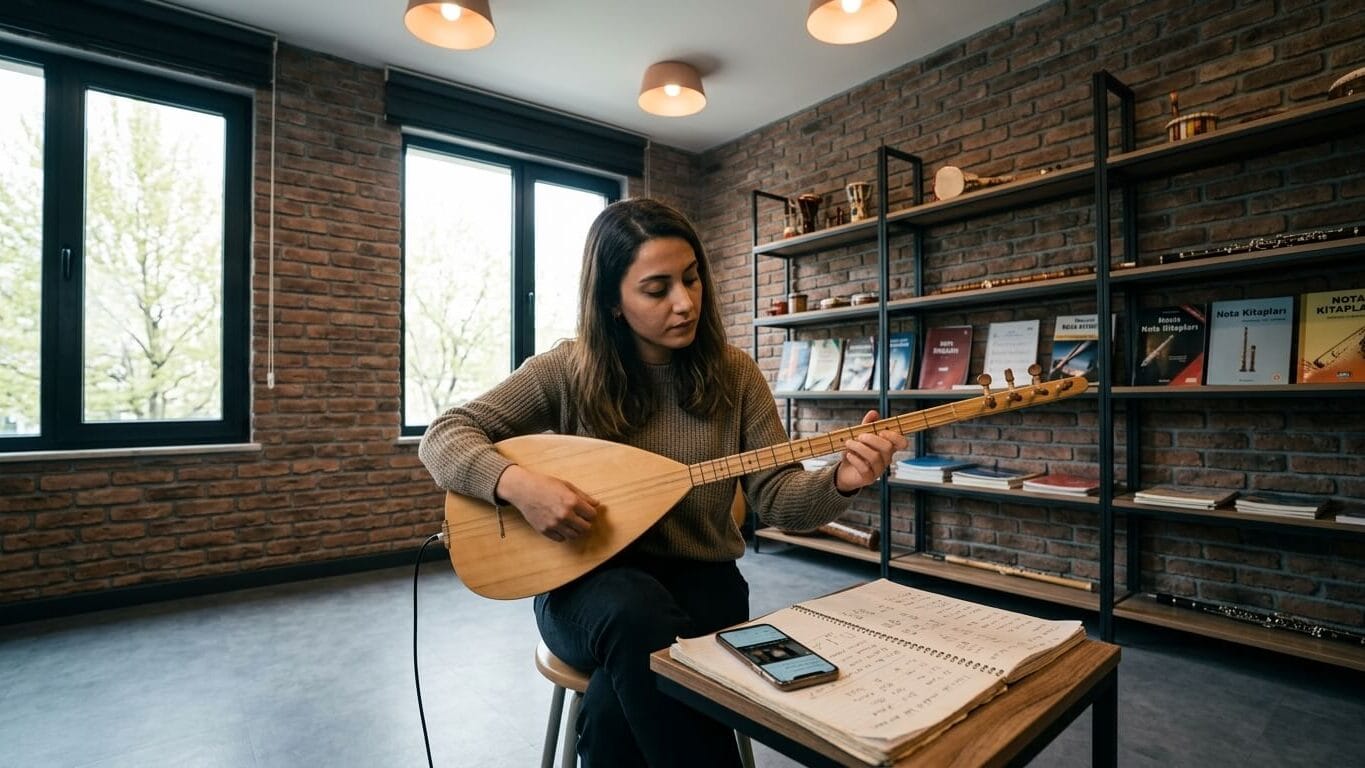 Evde müzik öğrenmek