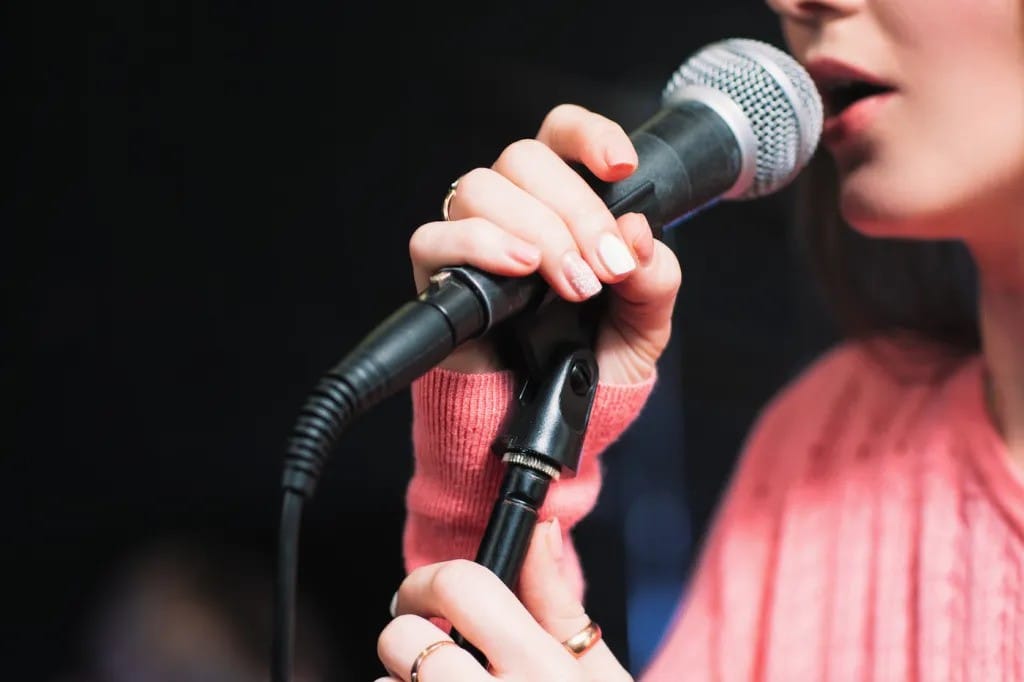 Practice singing at home