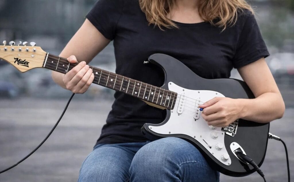 Gitar sol el gücü artırırken parmak bağımsızlığı