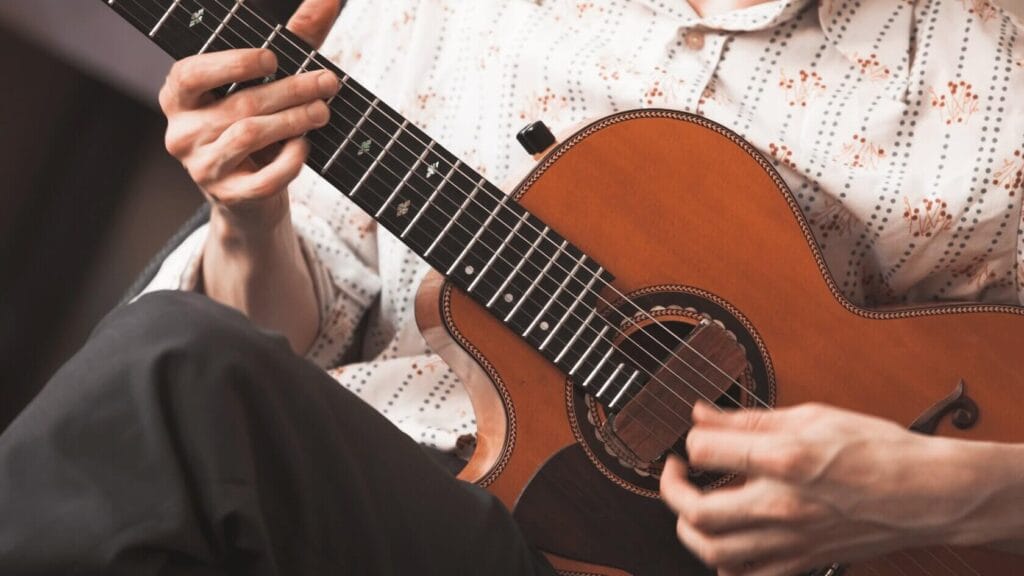Guitar left hand strength exercises for better