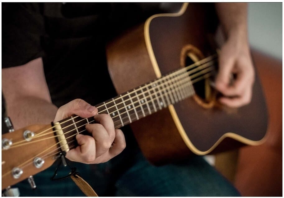 Guitar left hand strength